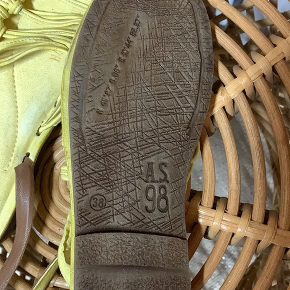 Free People A.S.98 Marin Strappy Sandals 38 NEW